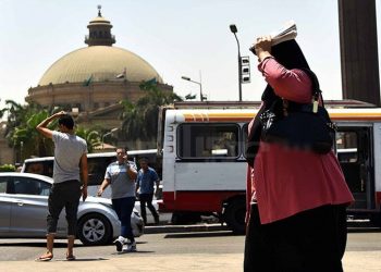 طقس حار في مصر