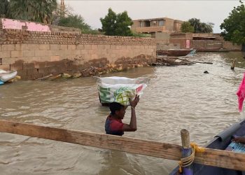 انهيار سد المياه بولاية دارفور