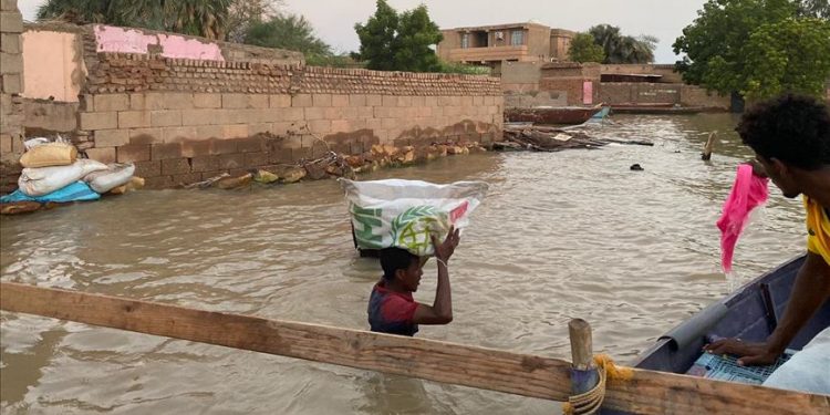 انهيار سد المياه بولاية دارفور