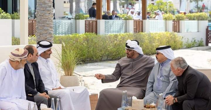 قادة لقاء قمة أبو ظبي