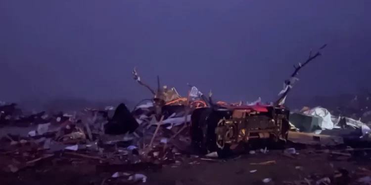 إعصار ولايتي ميسيسيبي وألابام