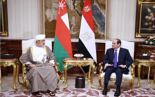 الرئيس السيسي وسلطان عمان