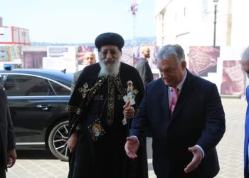 رئيس وزراء المجر و البابا تواضروس الثاني
