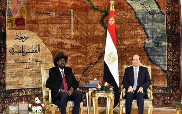 الرئيس السيسي ونظيره السوداني