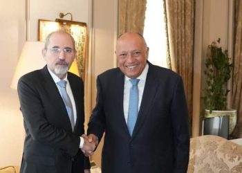 وزير الخارجية ونظيره الأردني