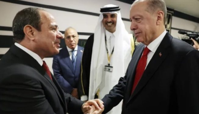 الرئيس السيسي ونظيره التركي