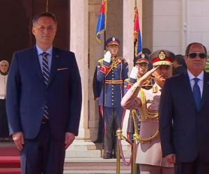 الرئيس السيسي و رئيس البوسنة والهرسك